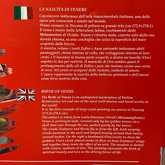 Birth of Venus 1000 Piece Jigsaw Puzzle - Picture 6 of 6